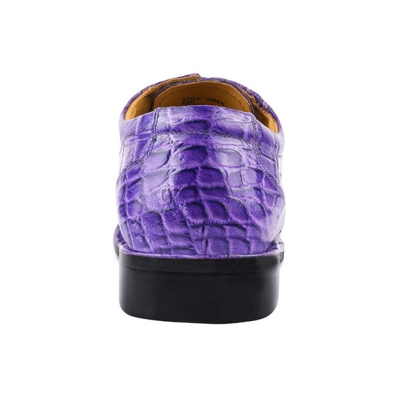 Owen Croco/Lizard Print Oxford Style Dress Shoes main image 6